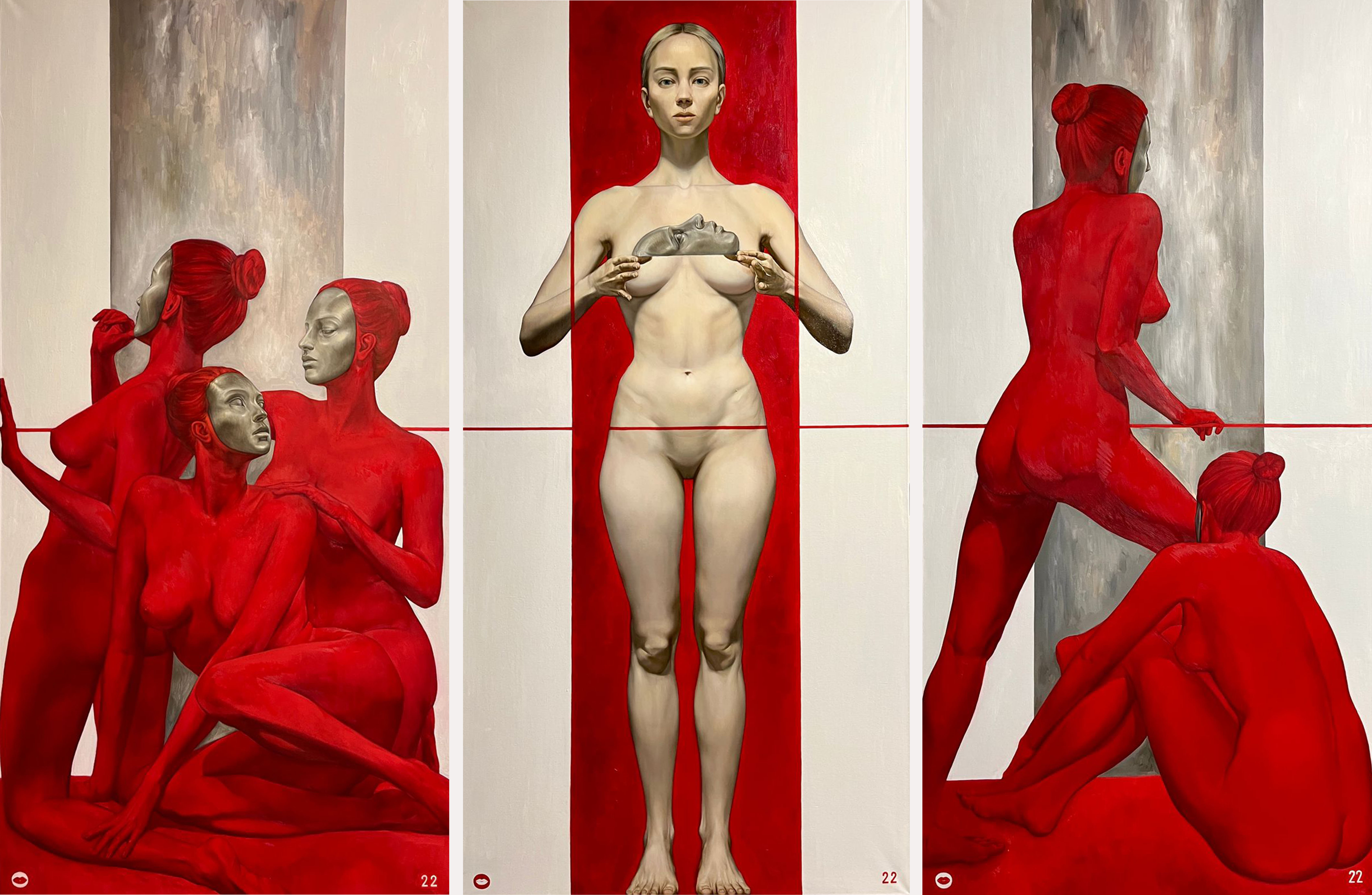 Victoria Mankevich: Triptych 